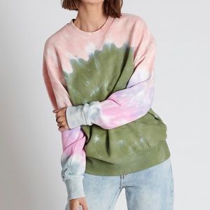 One Teaspoon tie dye sweater brand new